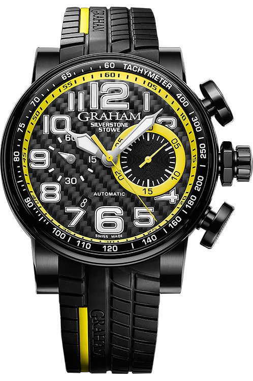 GRAHAM LONDON 2BLDC.B28A.K66N Silverstone Stowe Racing Yellow replica watch